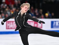 Ilia Malinin y ‘Succession’ rompen récord sobre hielo
