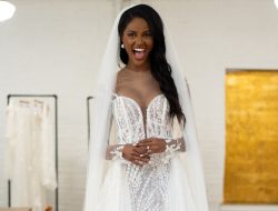 Charity Lawson, a Former ‘Bachelorette’ Star, Attends NY Bridal Fashion Week